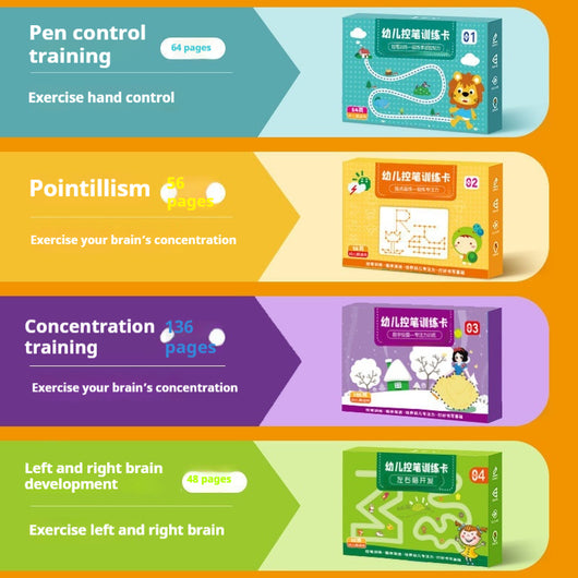 Cuaderno de Control de Escritura Borrables para Preescolar - Image 11