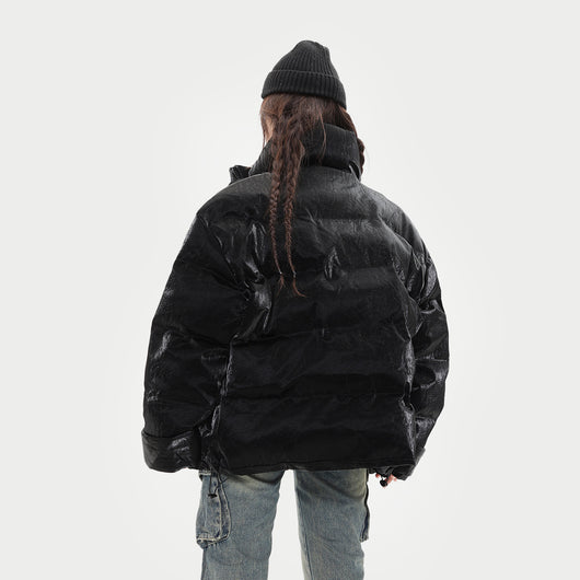 Chaqueta Térmica Acolchada con Cuello Alto para Mujer - Image 5