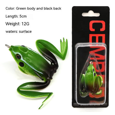 Anzuelo Artificial Bionic Thunder Frog - Doble Gancho para Pesca de Depredadores - Image 6