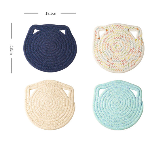 Juego de Posavasos Aislantes Protectores para Mesa - Salvamanteles Anticalor