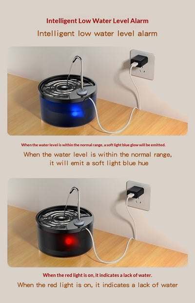 Fuente de Agua Automática para Mascotas con Filtro Silenciosa - Image 10