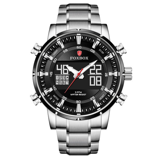 Reloj Deportivo Dual Display Multifuncional Resistente al Agua para Hombre - Image 7