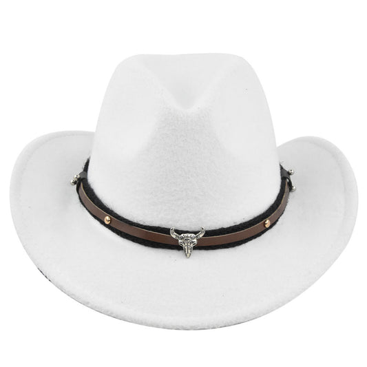 Sombrero Vaquero Western Cornice Estilo Cowboy
