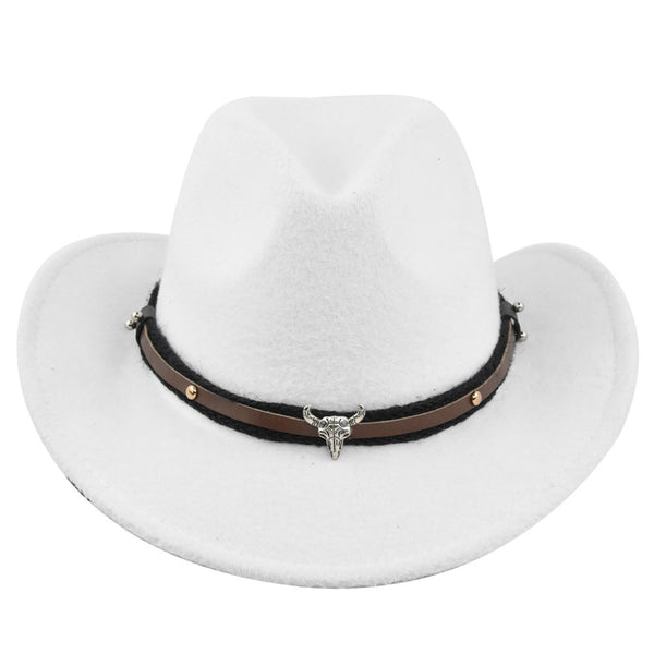 Sombrero Vaquero Western Cornice Estilo Cowboy
