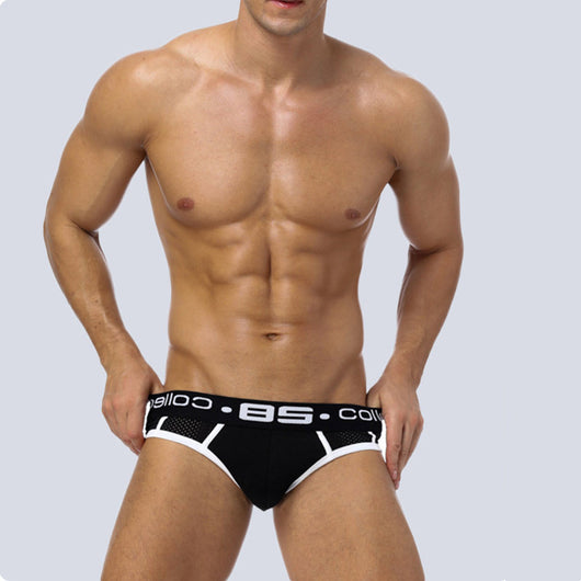 Calzoncillos Hombre Malla Transpirable Algodón Suave