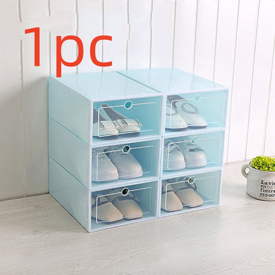 Caja Organizadora Transparente para Zapatillas - Almacenamiento Apilable - Image 22
