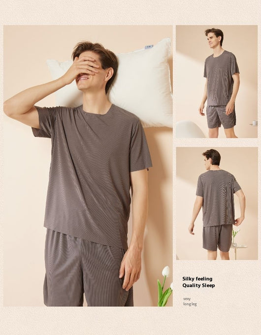 Pijama Hombre Seda Helada Sin Marcas - Comodidad Ultraligera - Image 19