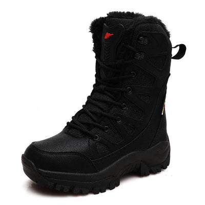 Botas Altas de Algodón para Parejas - Abrigo Invierno con Forro de Terciopelo - Image 13