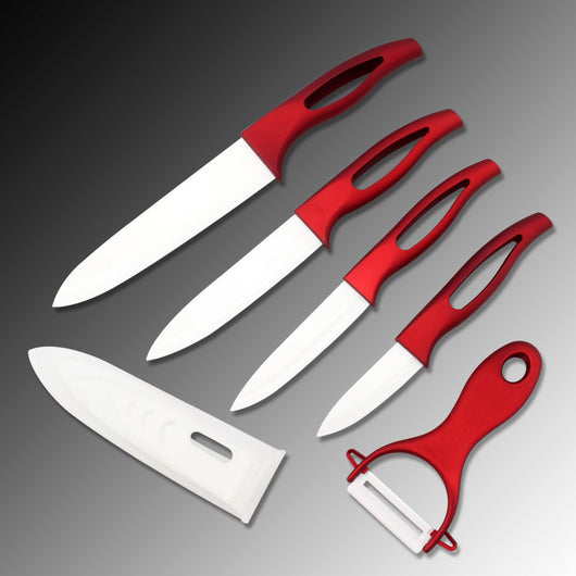 Set de Cuchillos de Cerámica con Mango Hueco - Image 2