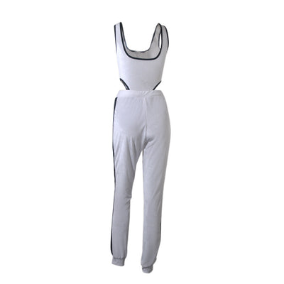 Jumpsuit sin mangas con cutouts y cierre frontal - Image 75