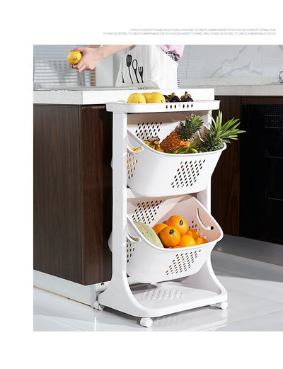 Organizador de Vegetales y Frutas para Cocina - Canasta de Almacenamiento - Image 13