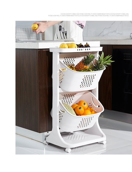 Organizador de Vegetales y Frutas para Cocina - Canasta de Almacenamiento - Image 13