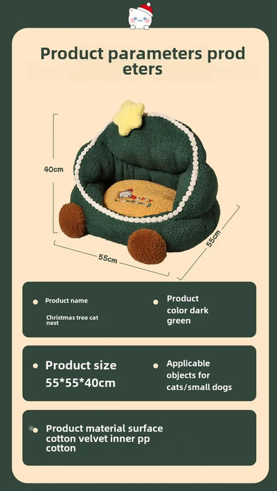Nido Cálido para Gatos - Cama Desmontable y Lavable Todo Clima - Image 13