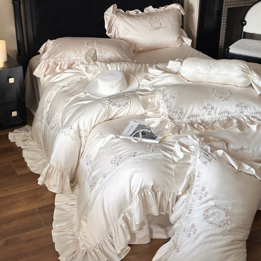 Juego de Cama Tencel de 4 Piezas para Niñas - Suave y Duradero - Image 3