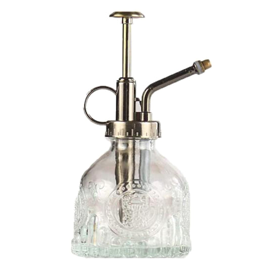 Regadera de Vidrio Grabado con Atomizador para Plantas - Image 14