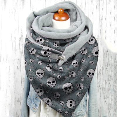 Babero Largo de Calavera Estampada para Bebé - Diseño Halloween - Image 9