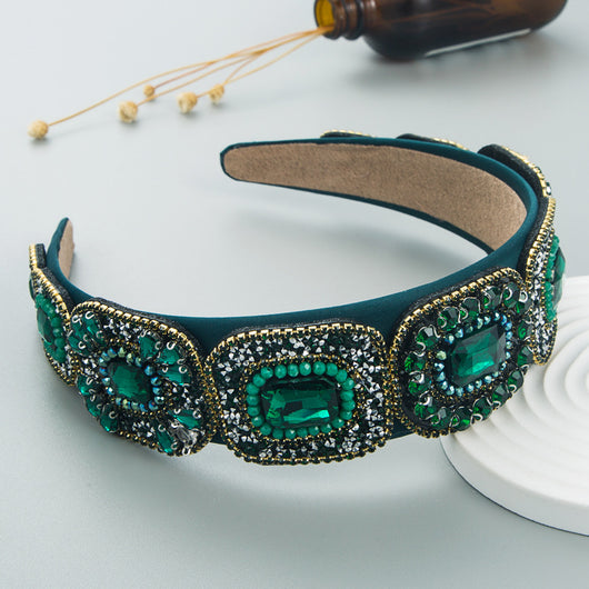 Diadema Cristal Barroco Brillante Fashion - Image 9