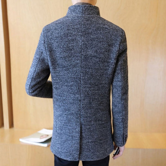 Chaqueta de Lana Coreana Slim Fit Premium - Image 11