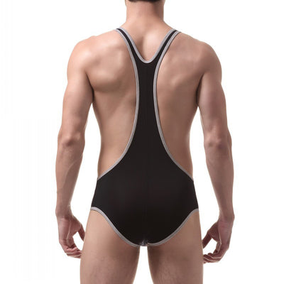 Traje de Lucha Ajustador de Seda Helada Ultra Delgado para Hombre - Image 21