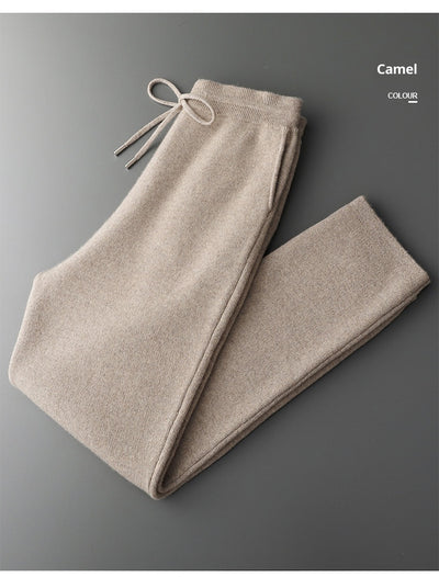 Suéter de Punto Grueso con Media Cremallera - Lana de Cabra Premium para Hombre - Image 22
