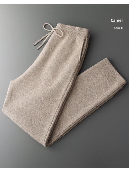 Suéter de Punto Grueso con Media Cremallera - Lana de Cabra Premium para Hombre - Image 22