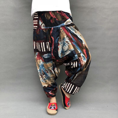 Pantalones Holgados Talla Grande Unisex con Entrepierna Amplia - Image 7