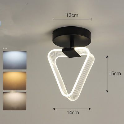 Lámpara de Techo Minimalista Luxury con Guía de Línea para Porche - Image 3