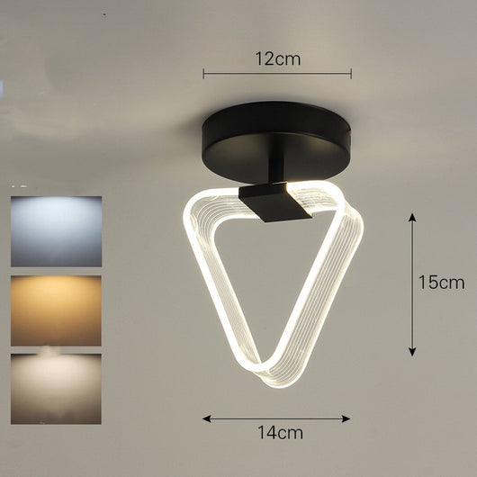 Lámpara de Techo Minimalista Luxury con Guía de Línea para Porche - Image 3