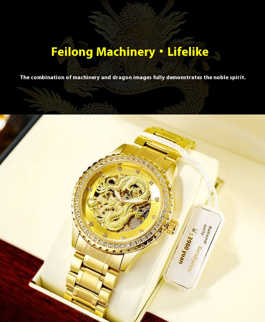 Reloj Automático Mecánico Resistente al Agua para Hombre - Image 19