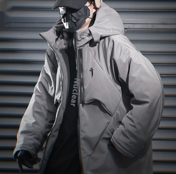 Chaqueta Acolchada Dark Armor - Protección y Estilo para Hombre