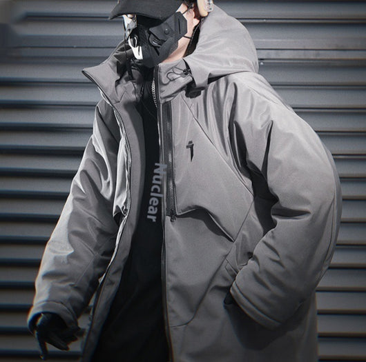 Chaqueta Acolchada Dark Armor - Protección y Estilo para Hombre