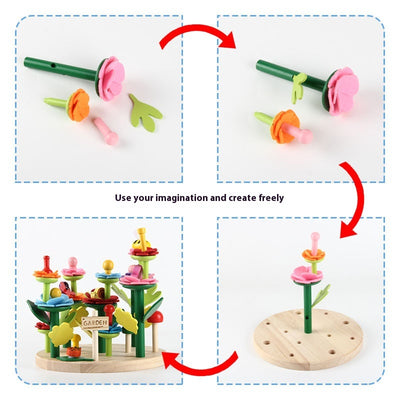 Juego de Bloques de Construcción para Jardín Infantil con Piezas Encajables - Image 3