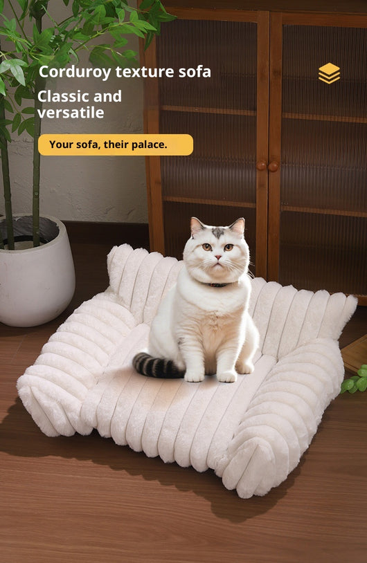 Sofá Cama para Gatos y Conejos - Refugio Acolchado Premium - Image 14