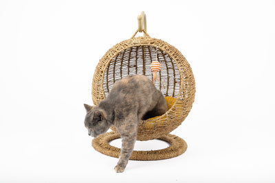 Cama Colgante Tejida para Gatos - Canasta Aérea Descanso - Image 6