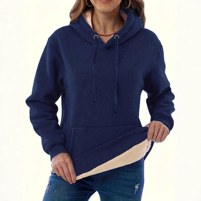 Sudadera Cálida con Capucha y Bolsillos - Versátil para Cualquier Estilo - Image 4