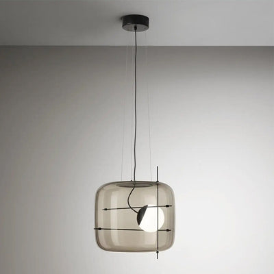 Lámpara de Techo Minimalista Moderna en Vidrio para Dormitorio - Image 3