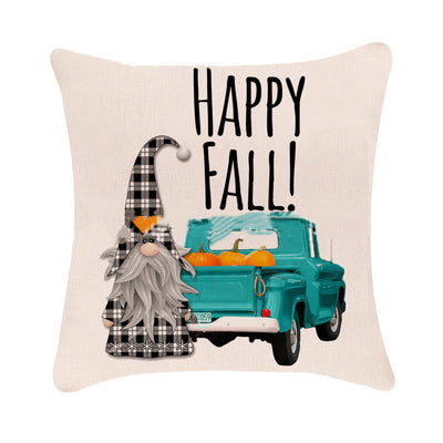 Funda de Cojín Decorativa Calabaza Otoño Halloween para Sofá y Auto - Image 8