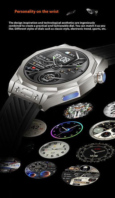 Reloj Inteligente Deportivo con NFC y Tres Correas Premium - Image 5