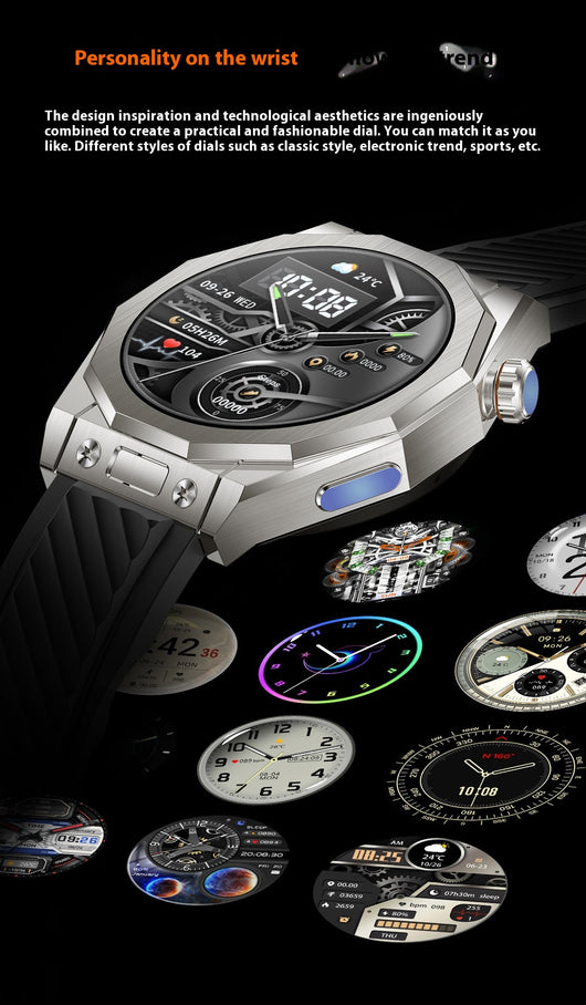 Reloj Inteligente Deportivo con NFC y Tres Correas Premium - Image 5