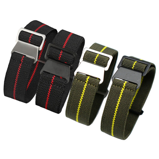 Correa de Reloj Nylon Elástica Secado Rápido para Hombre