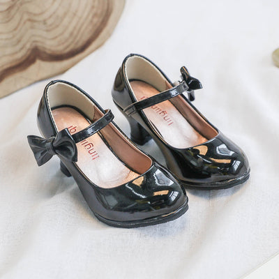 Zapatos de Cuero para Niñas con Tacón Alto - Diseño Casual y Elegante - Image 12