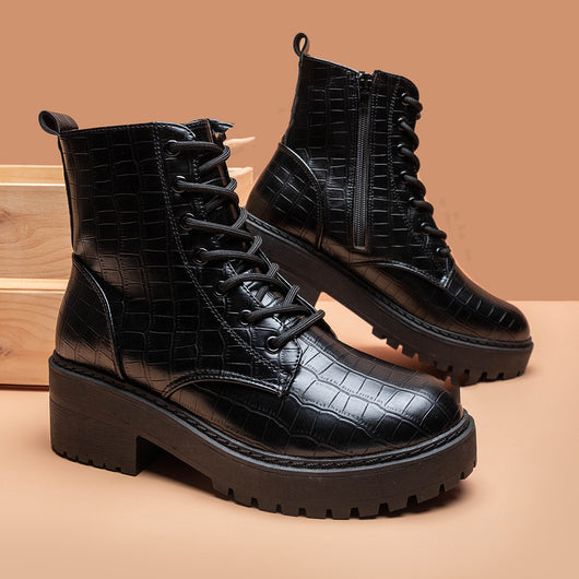 Botas Martin para Mujer con Tacón Grueso