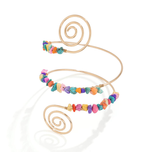 Pulsera de Anillos con Cuentas Texturizadas - Image 36