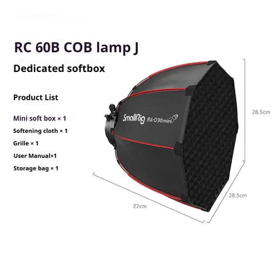 Luz de Relleno Bicolor RC60B con Control Remoto para Fotografía Profesional - Image 12