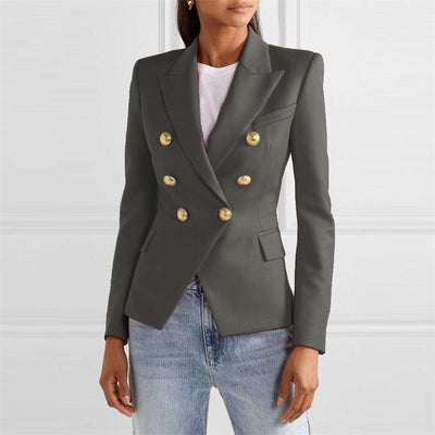 Saco Casual Elegante de Color Sólido - Image 18