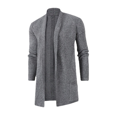 Cardigan Tejido Slim Fit Talla Grande para Hombre - Image 6