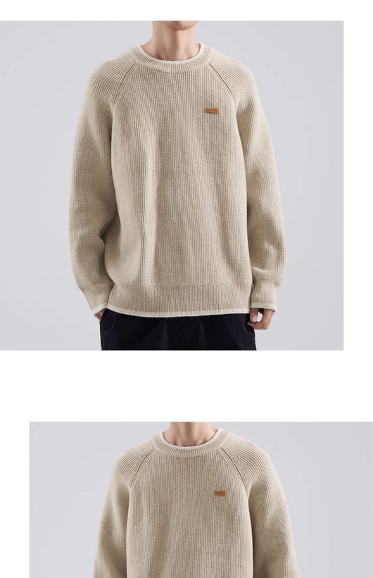 Suéter Tejido Holgado Raglan para Otoño-Invierno - Image 15