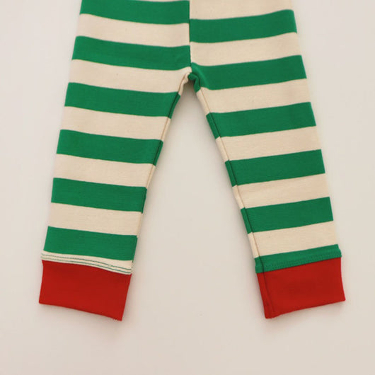 Conjunto de Romper a Rayas y Leggings para Bebé - Image 16