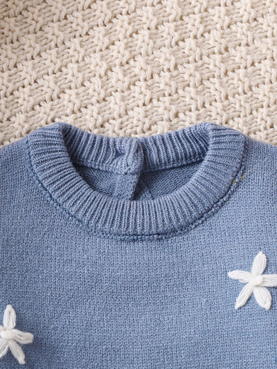 Mono Tejido de Manga Larga con Cuello Redondo para Otoño e Invierno - Image 14