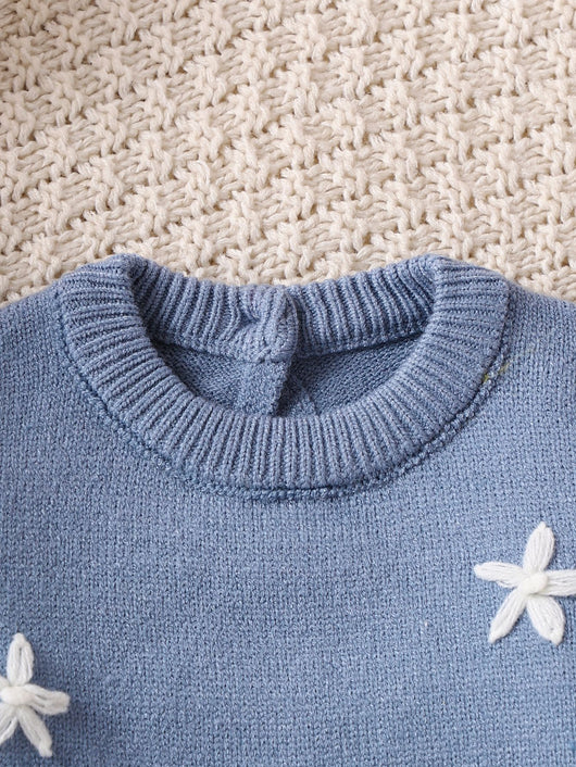 Mono Tejido de Manga Larga con Cuello Redondo para Otoño e Invierno - Image 14